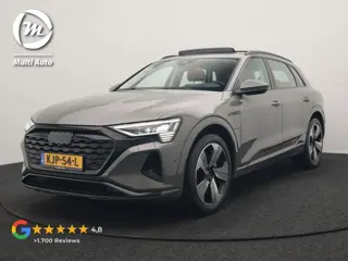 Audi Q8 e-tron 55 Quattro Advanced Edition 106 kWh 408pk Dealer O.H. | Luchtvering | Panodak | Adapt