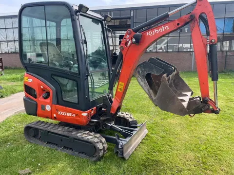 Kubota KX018-4 graafmachine (bj 2014)