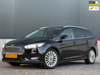 Ford Focus Wagon 1.0 Titanium Edition|XENON|NAVI|KEYLLES|PSENSOR|PARKPILOT|6BAK|LED|