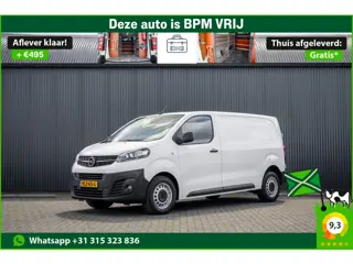 Opel Vivaro 2.0 L2H1 125PK | Bedrijfswageninrichting | Cruise | Carplay | Camera | Airco | PDC | Tre