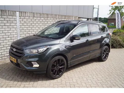 Ford KUGA 2.0 Eco Boost 4WD 242 PK ST Line Autom Panodak Leder/Alcantara Xenon Navi Camera Clima Cru