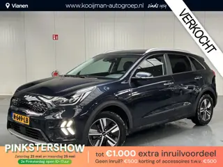 Kia Niro 1.6 GDi Hybrid DynamicPlusLine , Dodehoekdetectie, Stoel/Stuurverwarming, Adaptieve CruiseC