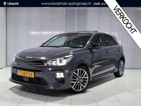 Kia Rio 1.0 T-GDi MHEV GT-Line Schuif kantel dak, Stoel en Stuur verwarming, Apple Carplay/Android A