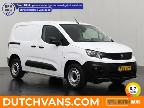 Peugeot Partner 1.5 BlueHDI Asphalt | 3-Persoons | Navigatie | Camera | Airco | Cruise | Betimmering