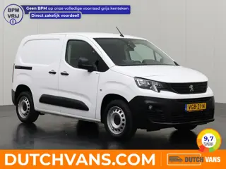 Peugeot Partner 1.5 BlueHDI Asphalt | 3-Persoons | Navigatie | Camera | Airco | Cruise | Betimmering