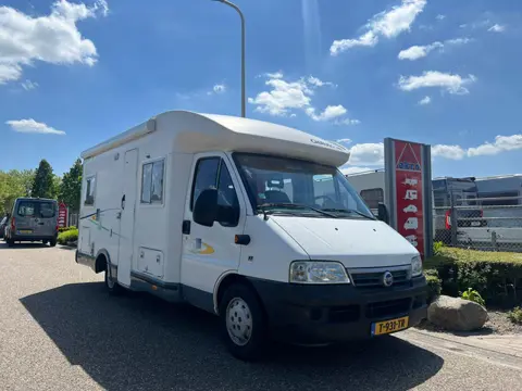 Chausson Fiat Ducato Bus | Fransbed | Cassetteluifel | Fietsenrek | Airco | Lattenbodem | Kachel