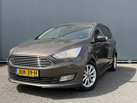 Ford Grand C-Max BJR 2017 1.0 126 PK Titanium STOEL-STUURVERWARMING | NAVI | CLIMA | CRUISE | PARKEE