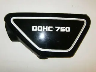 Yamaha XS750(1T5) Zijkap Links Zwart