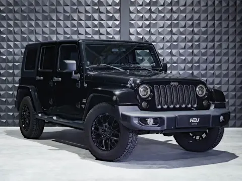 Jeep Wrangler Unlimited 3.8 Sahara | 18"| Morel Hifi | Camera | Trekh. | Leer | Stl. verw. | Rear Se