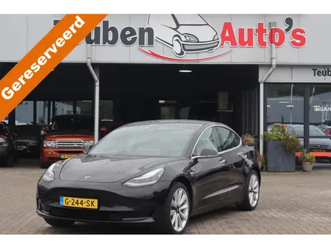 Tesla Model 3 Standard RWD Plus 60 kWh SOH 85%, Autopilot, 360 Camera, Lederen bekleding, Panoramada