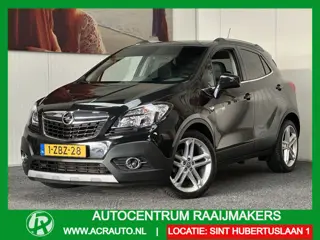 Opel Mokka 1.4 T COSMO AUTOMAAT SCHUIFDAK LEDEREN BEKLEDING NAVIGATIE STOEL EN STUURVERWARMING CRUIS