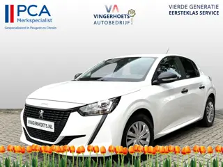 Peugeot 208 Benzine 5-deurs 1.2 * Airco * Cruise Control * DAB Radio * Wit * Vingerhoets; Vierde Gen