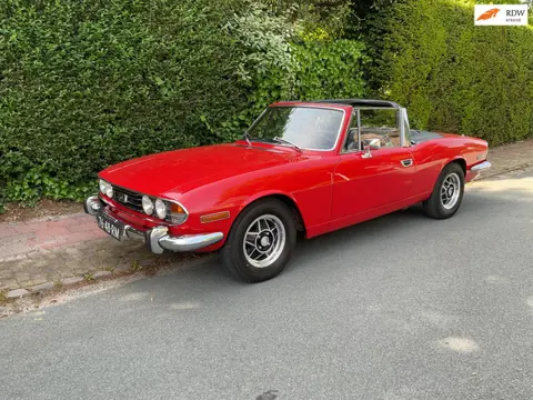 Triumph Stag MK II, ‘72, met betrouwbare Rover 8-cil., izgst