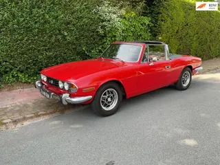 Triumph Stag MK II, ‘72, met betrouwbare Rover 8-cil., izgst