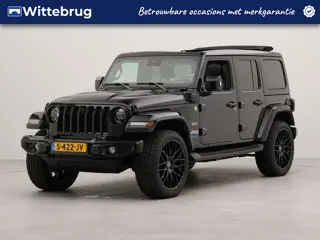 Jeep Wrangler Unlimited 4xe 380PK Sahara PLUG IN HYBRIDE | OPEN DAK | STOERE AUTO!