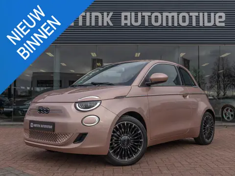 Fiat 500 3+1 La Prima 42 kWh | Rose Gold | Dealer onderhouden | Camera