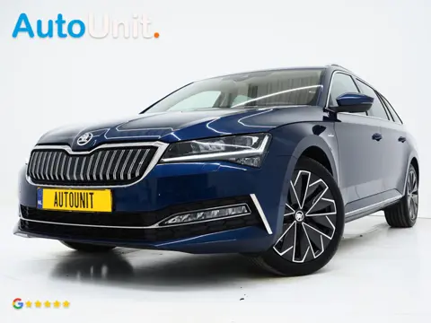 Škoda Superb Combi 1.4 TSI iV Laurin & Klement | Leder | Canton | Trekhaak | Camera | Keyless | Adap