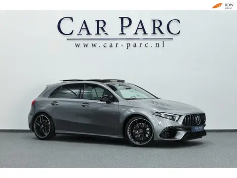 Mercedes-Benz A-klasse AMG 45 4MATIC+ MULTIBEAM/VIRTUAL/SFEER/PANO/LEER+S.VERWARMING+MEMORY/19" LMV/