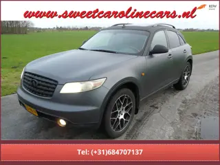 Infiniti FX 35,Automaat,Custom wrapped,Apple-play,Custom uitlaat systeem!
