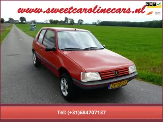 Peugeot 205 1.1i XE Accent,Lmv's,Sportdemper, 1e EIGENAAR!