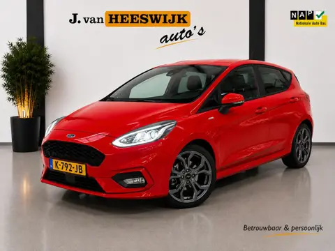 Ford Fiesta 1.0 EcoBoost Hybrid ST-Line X Navigatiesysteem | Parkeersensoren | Airconditioning (auto