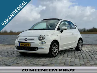 Fiat 500 C Cabrio 0.9 TwinAir Lounge|Automaat|bluetooth|PDC