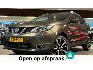 Nissan Qashqai 1.2 Acenta|NAP|NweAPK|Automaat|PerfectOH|Pano|Leder|Stoelvw|Laneassist|Trekhaak|