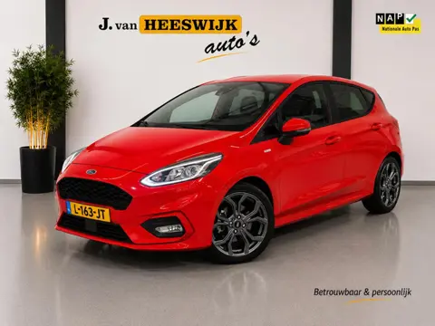 Ford Fiesta 1.0 EcoBoost Hybrid ST-Line Lmv | Parkeer sensoren | KeyLess | Navigatie | Airco Autmati