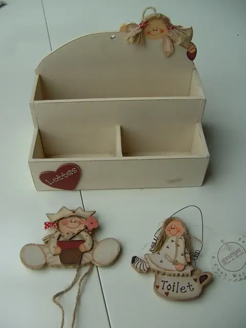 KINDERKAMER 3 DLG SET, LETTERS BAK 2 HANGERS SET NR-6