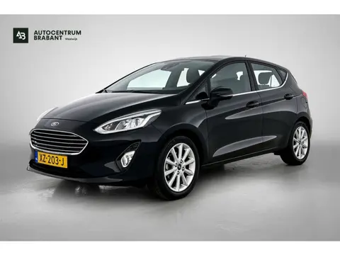 Ford Fiesta 1.0 EcoBoost Titanium (NAVIGATIE, CARPLAY, STUURBEDIENING, LM VELGEN., 1e EIGENAAR, DEAL