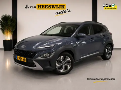 Hyundai Kona 1.6 GDI HEV Fashion Sky Schuifdak | Lmv | Automaat | Navi