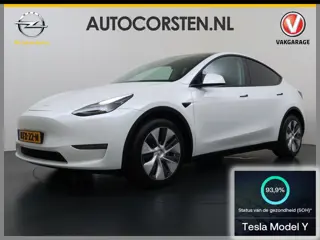 Tesla Model Y Long Range AWD 75kWh SOH 94% Warmtepomp AI-Computer Traffic Aware Adap.Cruise Leder Pa