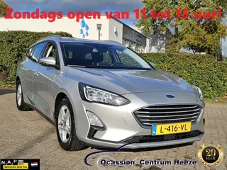 Ford FOCUS Wagon 1.0 EB, Camera! Carplay! Navigatie! Apk 8-2027! VAKANTIEGELD WEKEN!