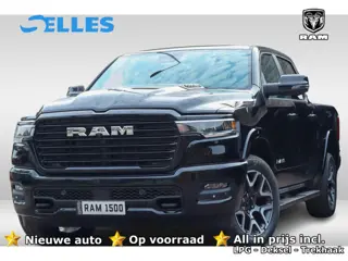 Dodge Ram 1500 2025 3.0L HURRICANE LARAMIE SPORT | BPM VRIJ | NIEUW  | LPG in of onderbouw | Deksel