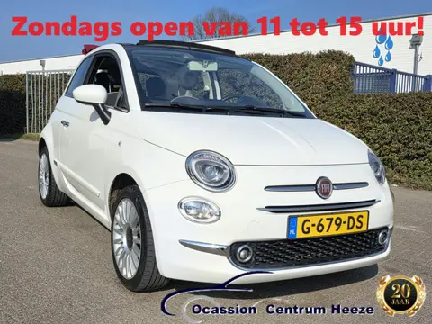 Fiat 500C 1.2 AUTOMAAT! Carplay! Apk 6-2027! VAKANTIEGELD WEKEN!