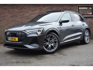 Audi E-tron 55 quattro S edition 95 kWh '20 Pano S Lie LED Clima Navi Cruise Inruil mogelijk BTW