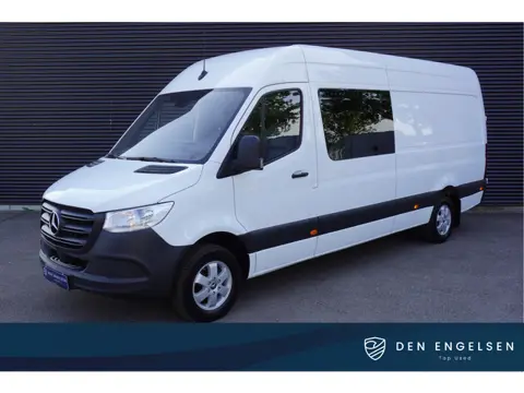 Mercedes-Benz Sprinter 317 170pk Automaat L3H2 Dubbele cabine 6 persoons Camera Navigatie Apple carp