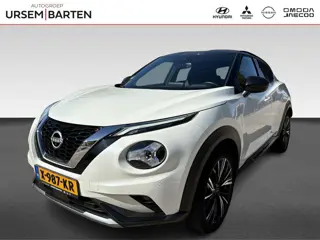 Nissan Juke 1.0 DIG-T N-Design | Half leder stof interieur | 360 graden camera | Navigatie |