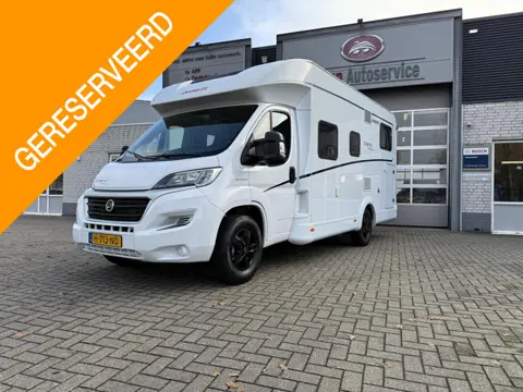 Dethleffs Trend edition t 6717 Semi integraal Camper, Fiat Ducato, 35951 KM, Airco