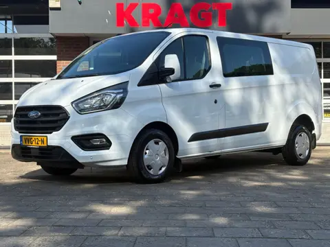 Ford Transit Custom 300 2.0 TDCI L2H1|131pk|DUBBELCABINE|airco|cruise|LED|achteruitrijcamera|apple c
