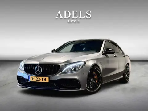 Mercedes-Benz C-Klasse AMG 63 S Keramisch Panodak Schaalstoelen Performance Night Pakket IWC Burmest