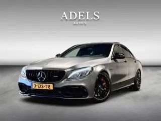 Mercedes-Benz C-Klasse AMG 63 S Keramisch Panodak Schaalstoelen Performance Night Pakket IWC Burmest