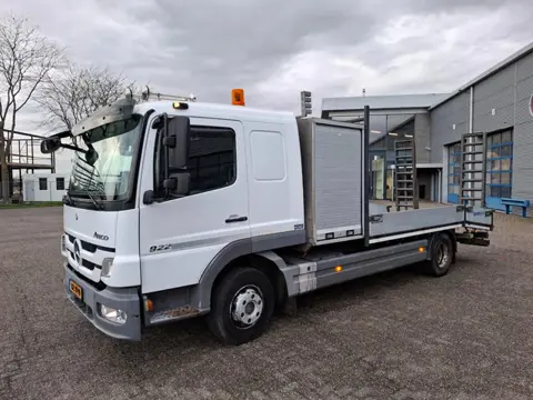 Mercedes-Benz Atego 922L / NL TRUCK / TUV:05-08-2026 / 2XSTEEL RAMP / AIRCO / NAVI / MANUAL / EURO-5