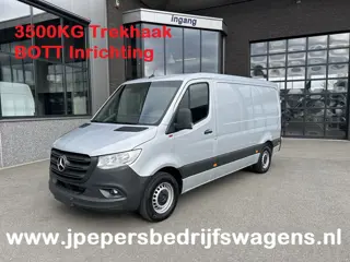 Mercedes-Benz Sprinter 315 CDI RWD L2 H1 3500KG Trekhaak / BOTT Inrichting / MBUX 10.25 / Navigatie 
