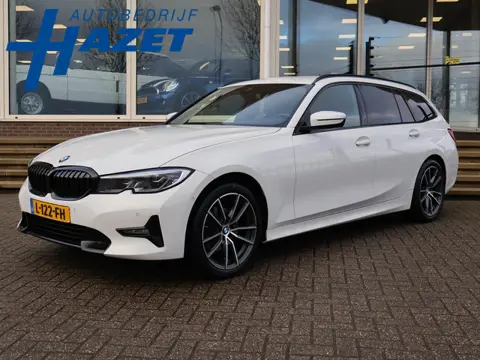 BMW 3-serie Touring 320d HIGH EXECUTIVE SPORTLINE 190 PK AUT. *ALPINWEISS* + ELEK. TREKHAAK | LASER 