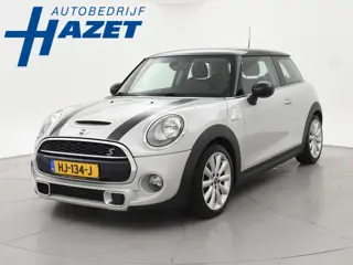 MINI 3-Deurs 2.0 Cooper S 192 PK WHITE SILVER + BRUIN LEDER | CHILI | STOELVERW. | BREEDBEELD NAVIGA