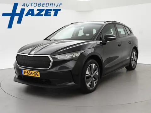 Skoda Enyaq iV 60 + SFEERVERLICHTING | CAMERA | NAVIGATIE | APPLE CARPLAY | ANDROID AUTO | 19 INCH L