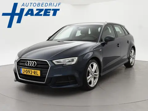 Audi A3 Sportback 40 TFSI 190 PK S-TONIC AUT. DESIGN PRO LINE *COSMOSBLAUW METALLIC* + CARPLAY | STO