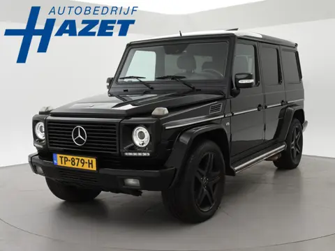 Mercedes-Benz G-klasse 55 AMG 55 KOMPRESSOR 476 PK + 20 INCH LMV | SCHUIFDAK | 3500 KG TREKHAAK | ST