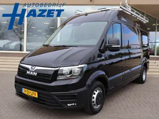 MAN TGE 50 5.180 2.0 180 PK AUT. DUBBEL LUCHT + 3500 KG TH + 230V | WERKPLAATSINRICHTING | CAMERA | 